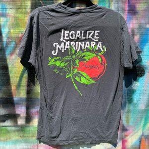 Novelty “Legalize Marinara” tee